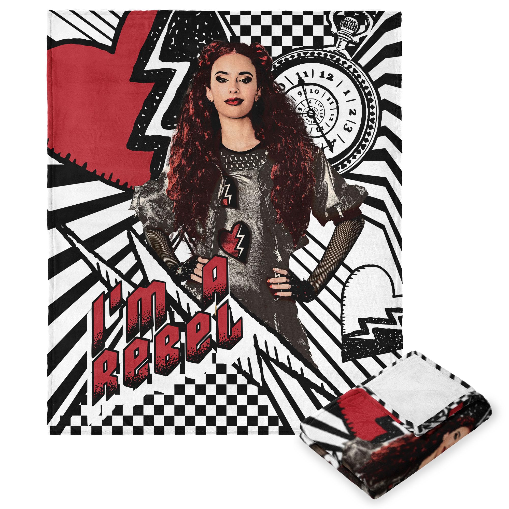 Couverture Disney Descendants en peluche pour rester au chaud sans transpirer