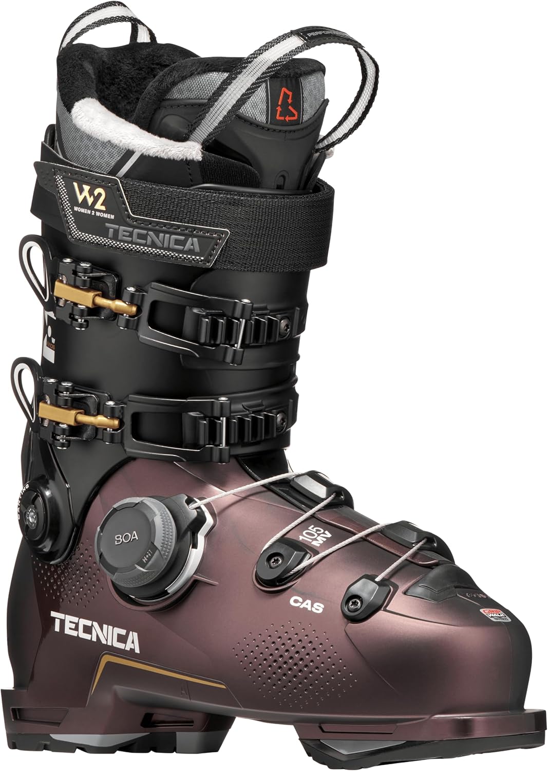 Tecnica Mach BOA MV 105 W All Mountain/Sport Performance Women's Downhill Ski Boot