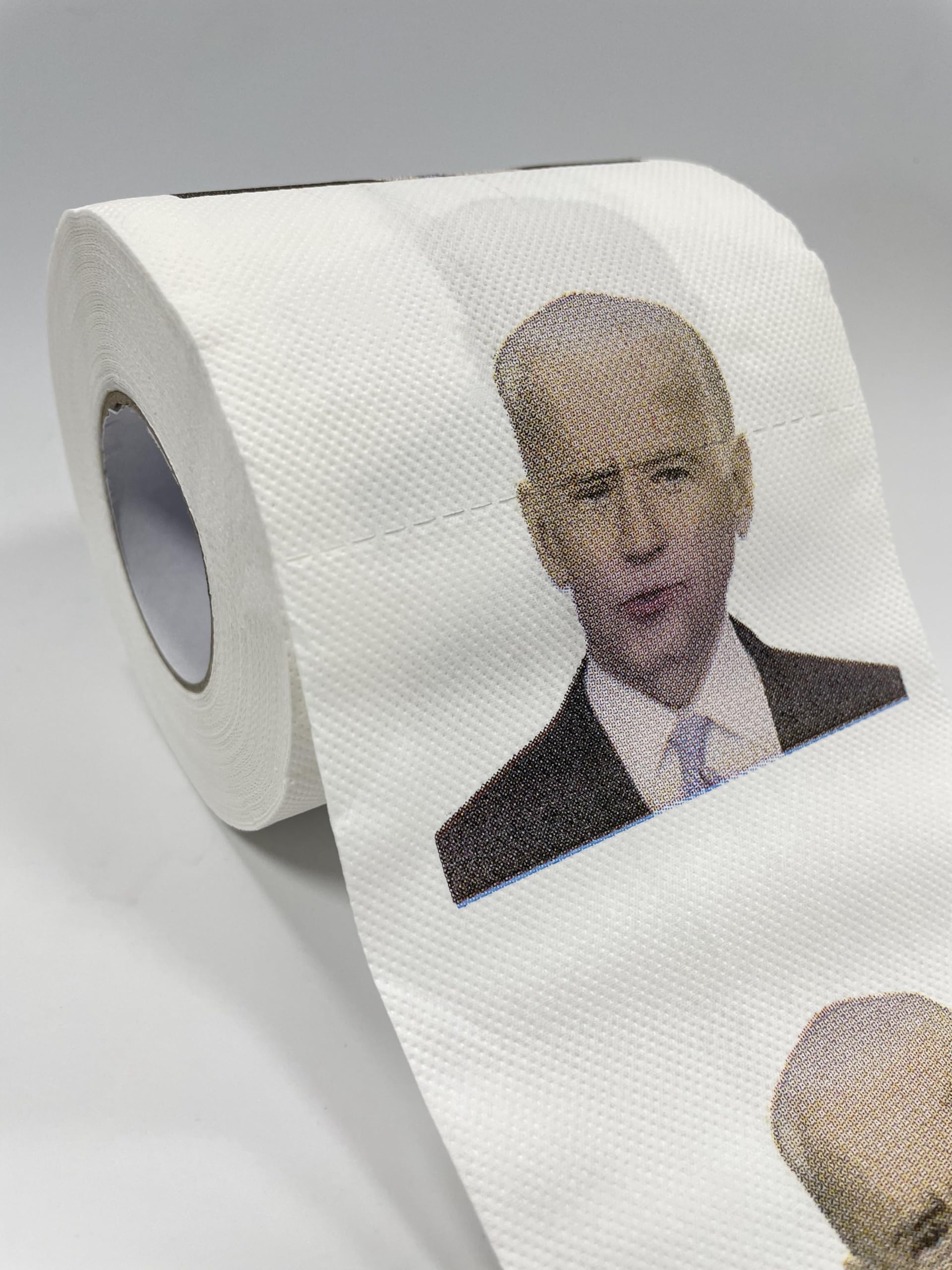 Biden Toilet Colored Paper - Fun Political Humor Gift, Fun Gift for Democrats and Republicans, Fun Toilet Paper to Collect