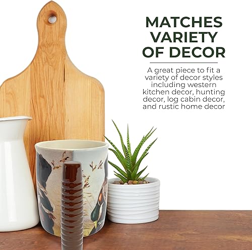 Miniatura 19 de Rivers Edge Products Taza de café de cerámica 3D con asa, 15 onzas, tazas de espresso y tazas de café de cerámica, perfecta para café, expreso, café