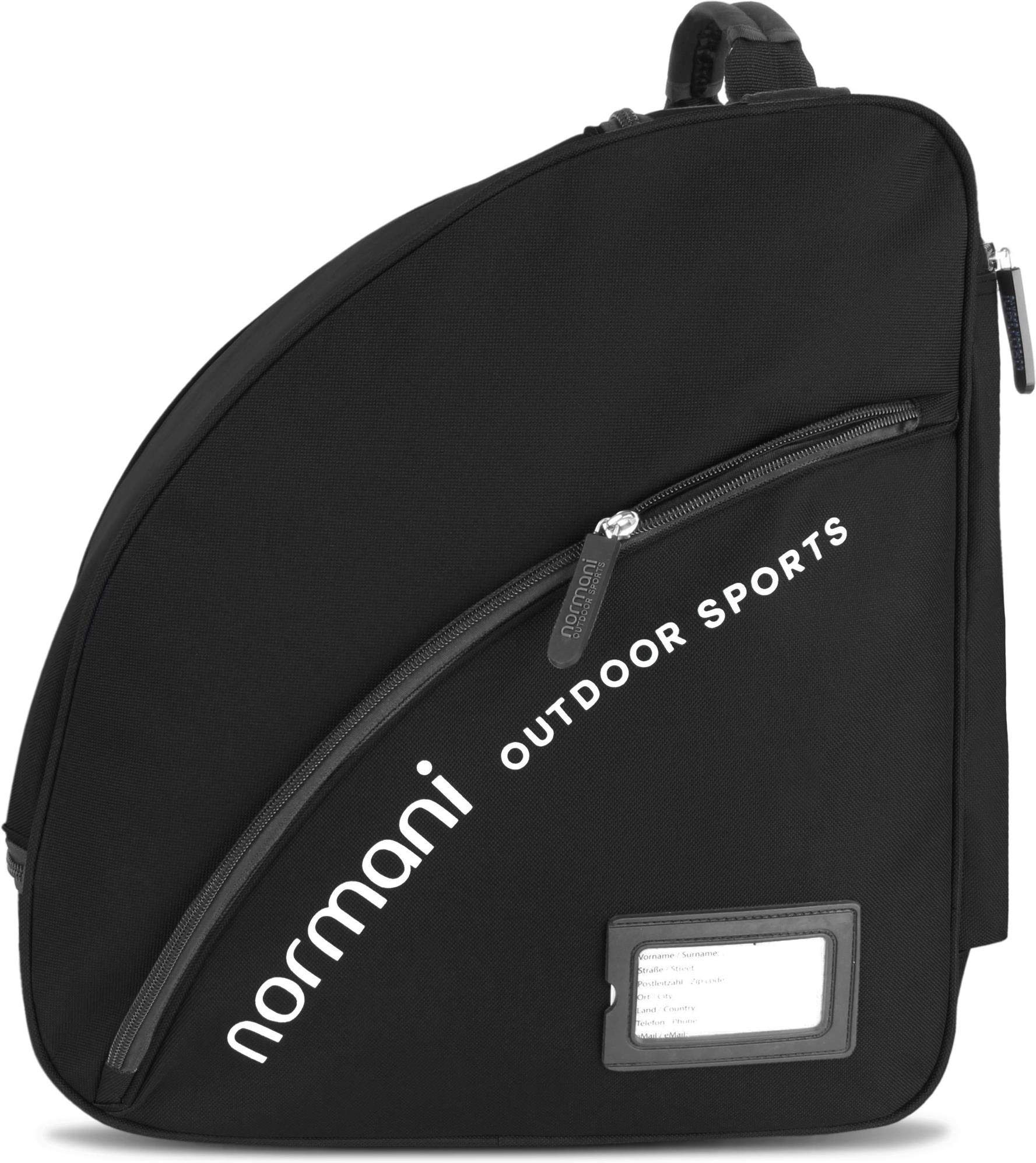 normani Skischuhtasche - Tasche für Skistiefel, 3 Equipmentseitentaschen und mit integriertem Adressfeld und gepolstertem Schultergurt