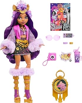 Amazon.com: Monster High Monster Fest Doll, Clawdeen Wolf