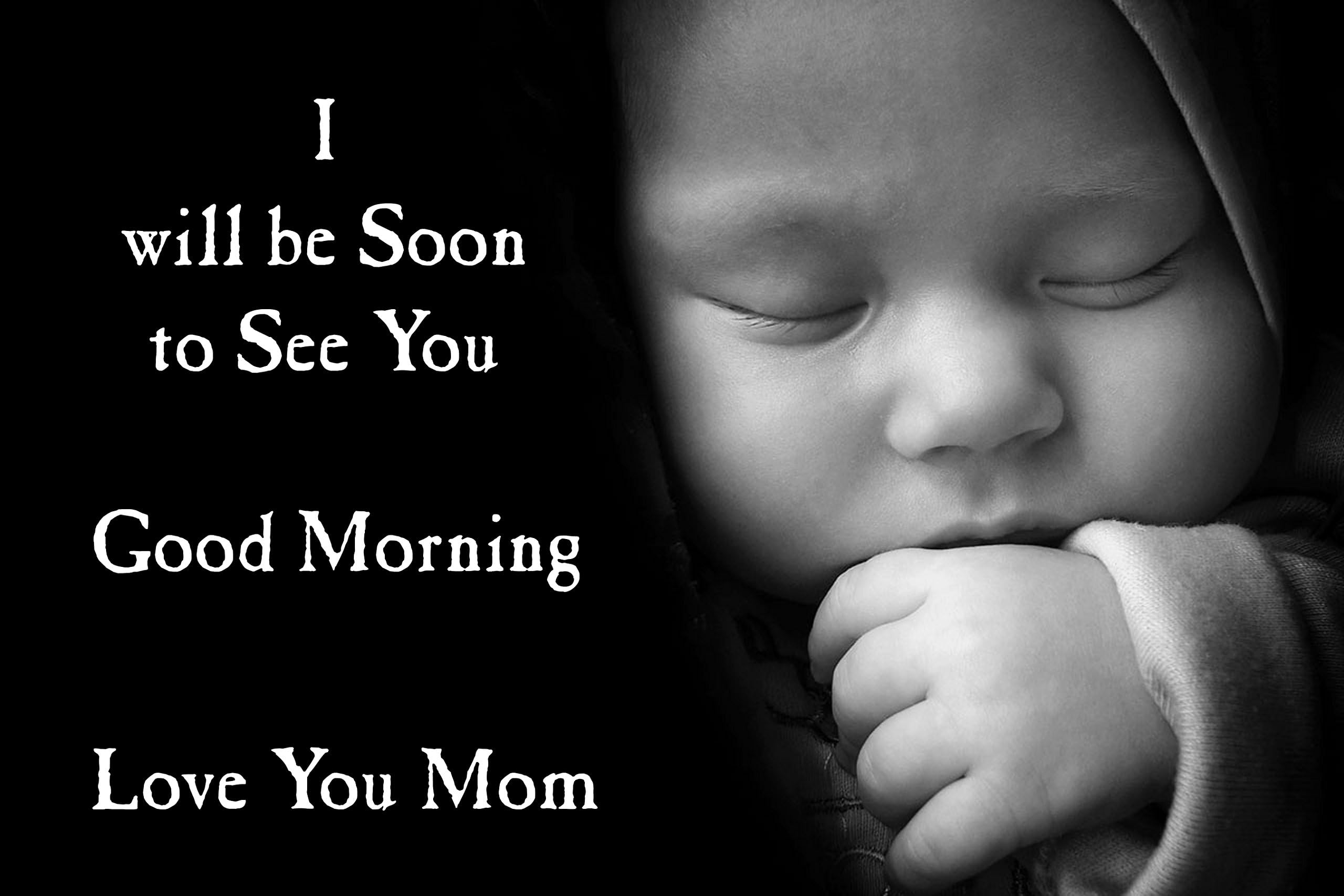 Oshi Child Love - Good Morning Baby Paper Poster (30.48x45.72cm, Multicolour)