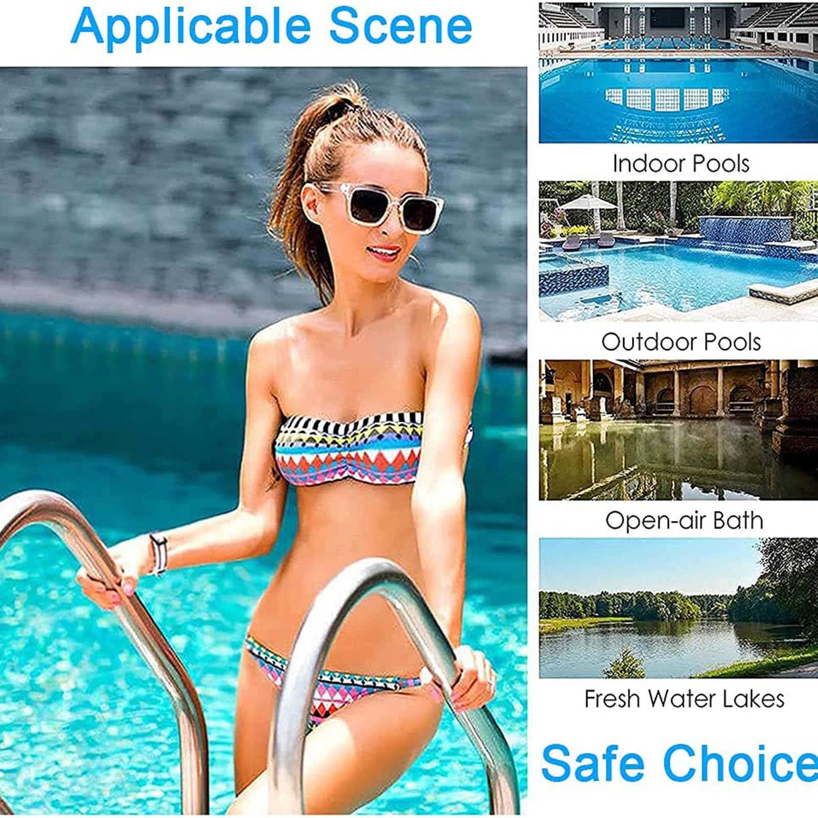Pasamanos para Piscinas - Productos de Seguridad Antideslizantes para Piscinas Pasamanos - Barandillas para Piscinas Pasamanos curvos para spas Asideros para escaleras para spas y Piscinas