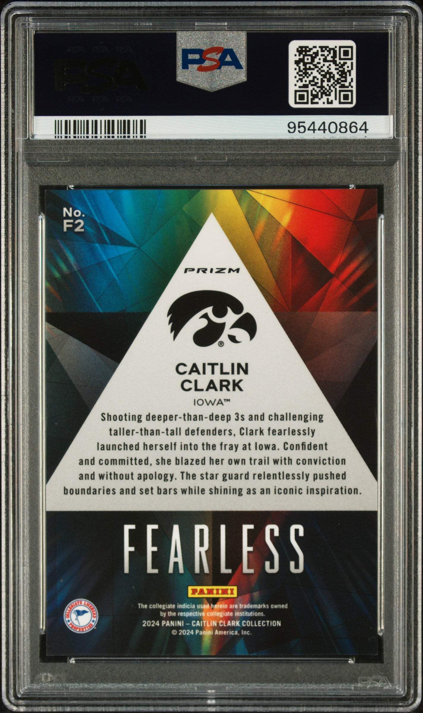 Amazon.com: Graded 2024 Panini Caitlin Clark Collection Caitlin  display picture 1