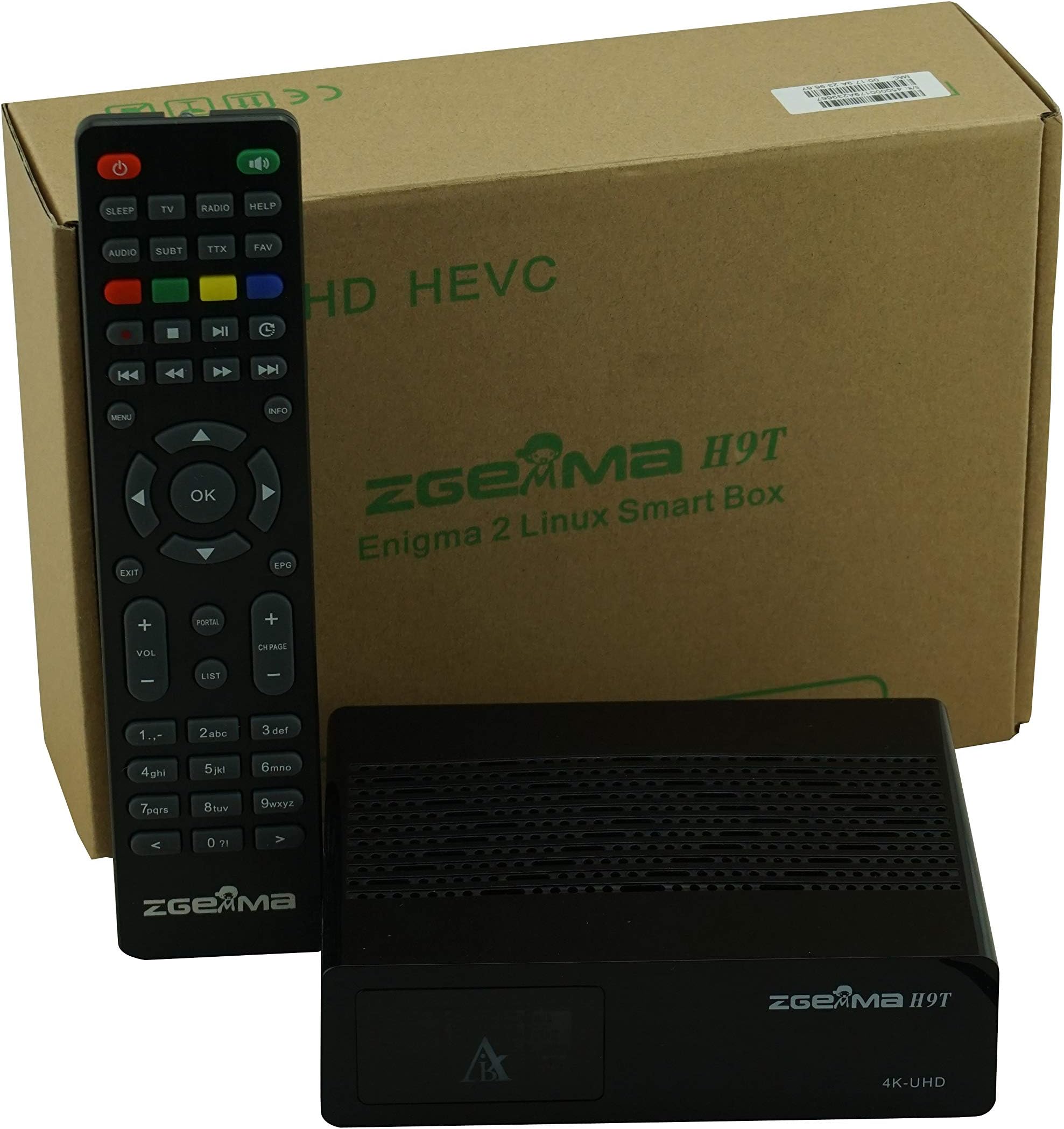 ZGEMMA H9T DVB-T2/T/C 4K UHD E2 Linux FTA Cable Receiver