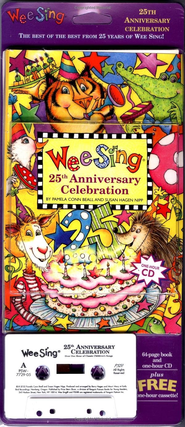 Wee Sing 25th Anniversary Celebration book and cd
