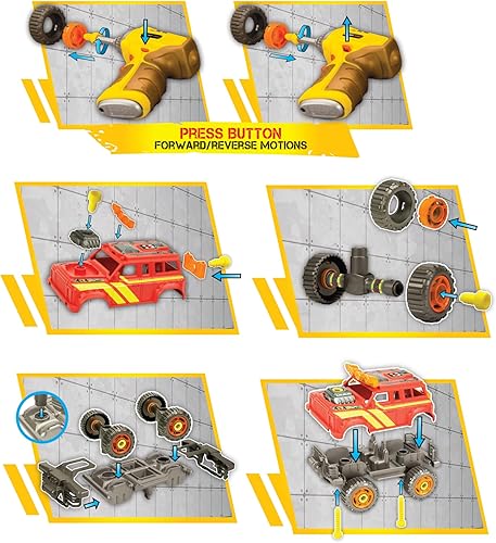 Miniatura 2 de Lanard Workman Off Road Build-A-KIT de juguete, BLT-set-230
