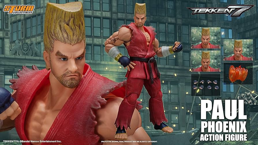 Amazon.com: Storm Collectibles - Tekken 7 - Paul Phoenix, 1