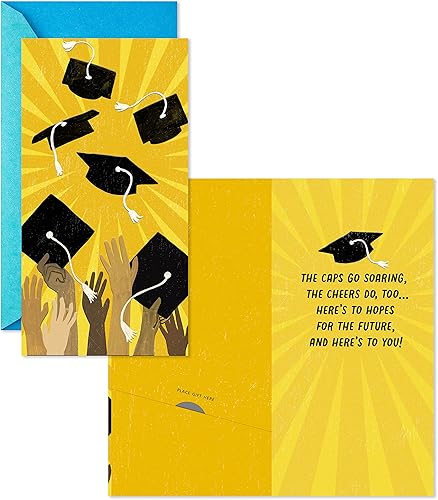 Miniatura 3 de Hallmark Surtido de soportes para dinero de graduación o tarjetas de regalo, Be You (paquete de 3 tarjetas de graduación con sobres)