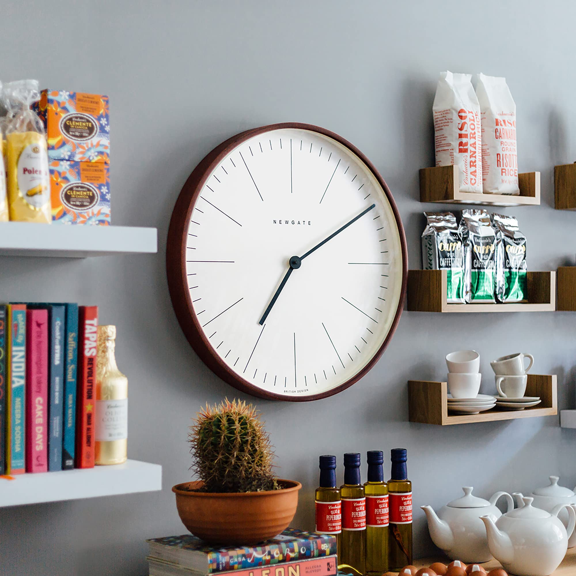 NEWGATE® Mr Clarke Extra Large Wall Clock - Analog Wall Clock