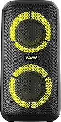 WAAW by ALOK Caixa de Som INFINITE 200 Bluetooth, Tipo Torre, 4 Alto-Falantes com LED's Dinâmicos, TWS, 160W RMS