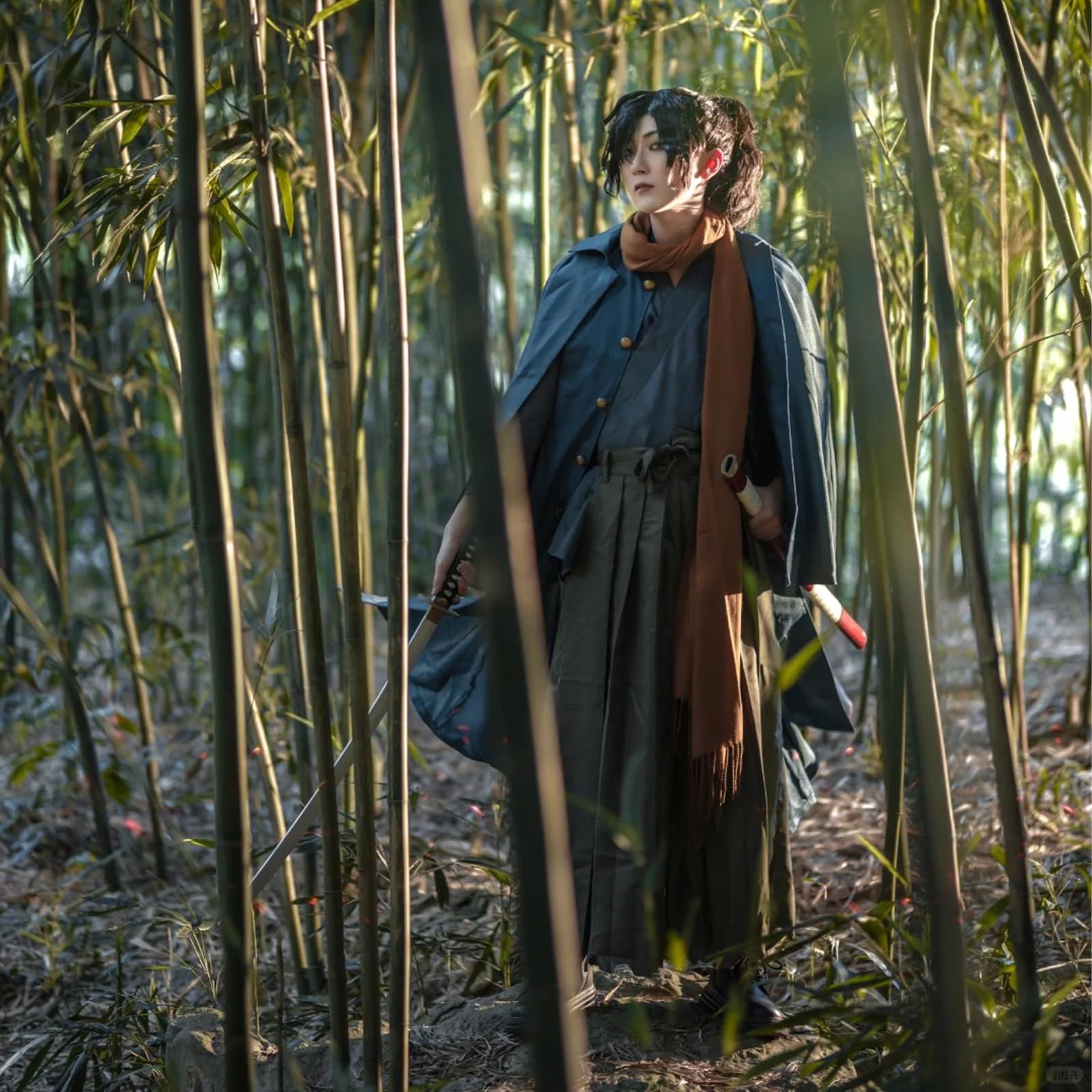 Amazon.co.jp: [YAORUI] Fate/Grand FGO周辺 岡田 以蔵 コスプレ衣装