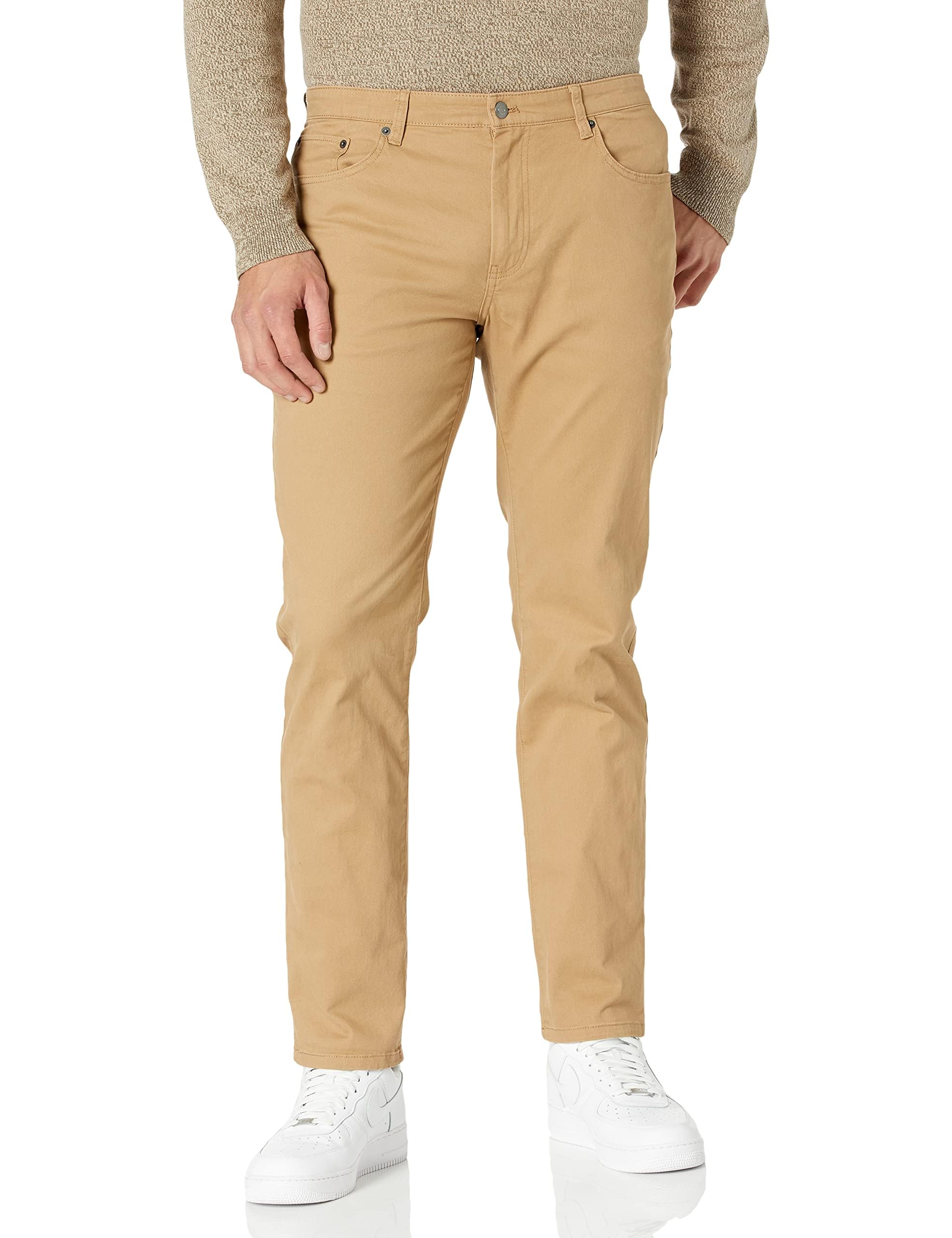 Amazon Essentials Men's Athletic-Fit 5-Pocket Stretch Twill Trouser (Available in Big & Tall) — view 26