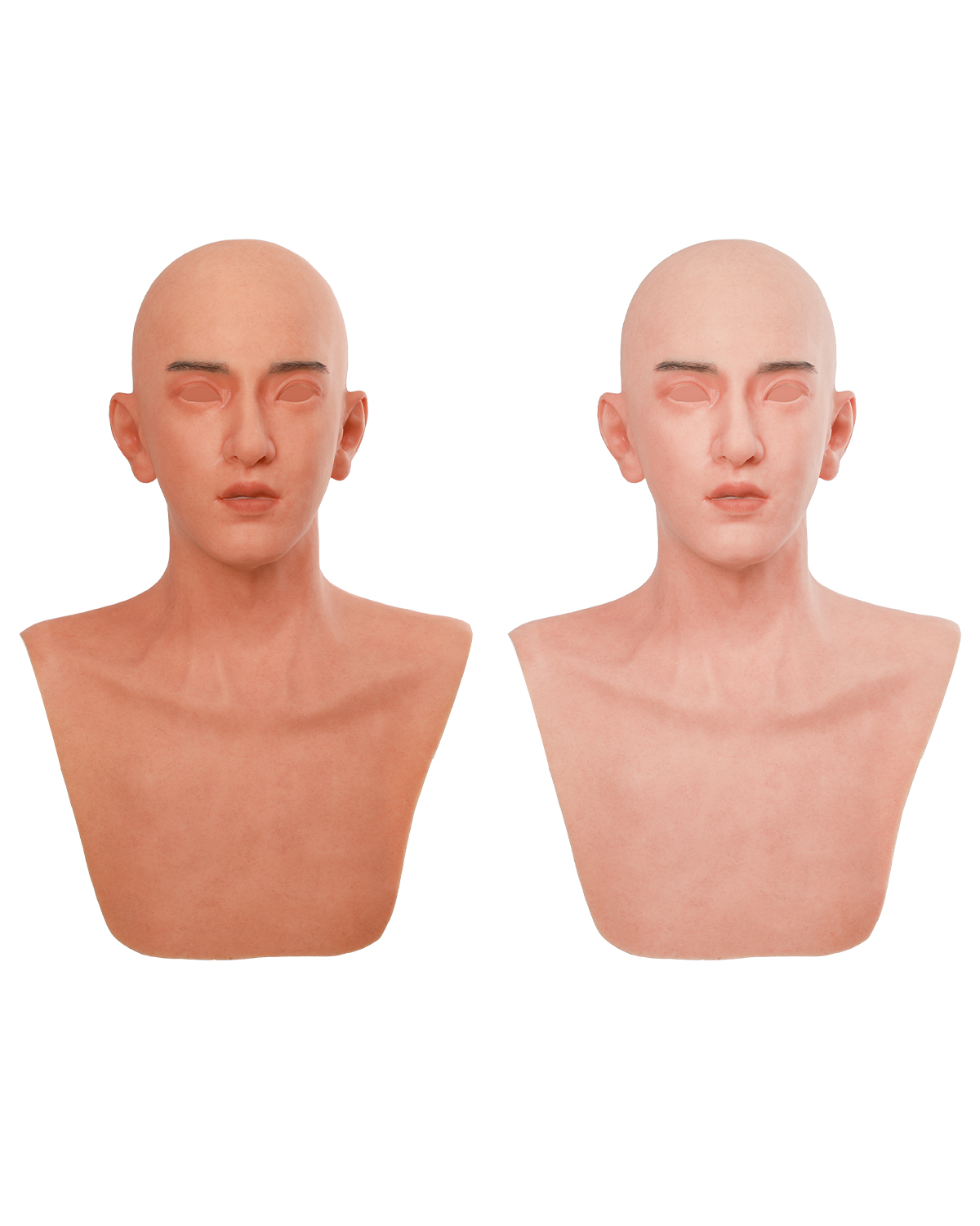 Amazon.co.jp: [OOKIIMIMI] シリコンマスク 男性型仮面 変装 リアル