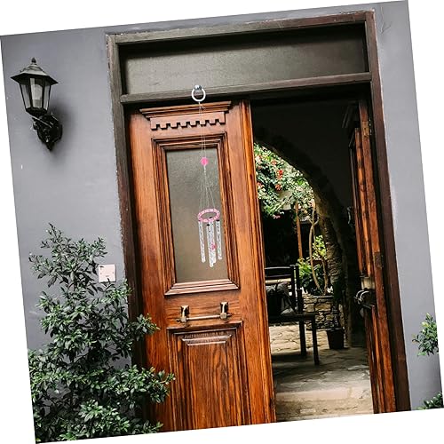 Miniatura 7 de Mipcase 1set Wind Chime Craft Kit with Pre-Threaded Tubes and Beads for Patio and Garden Decoration Fun and Educational Activity for Boys and Girls