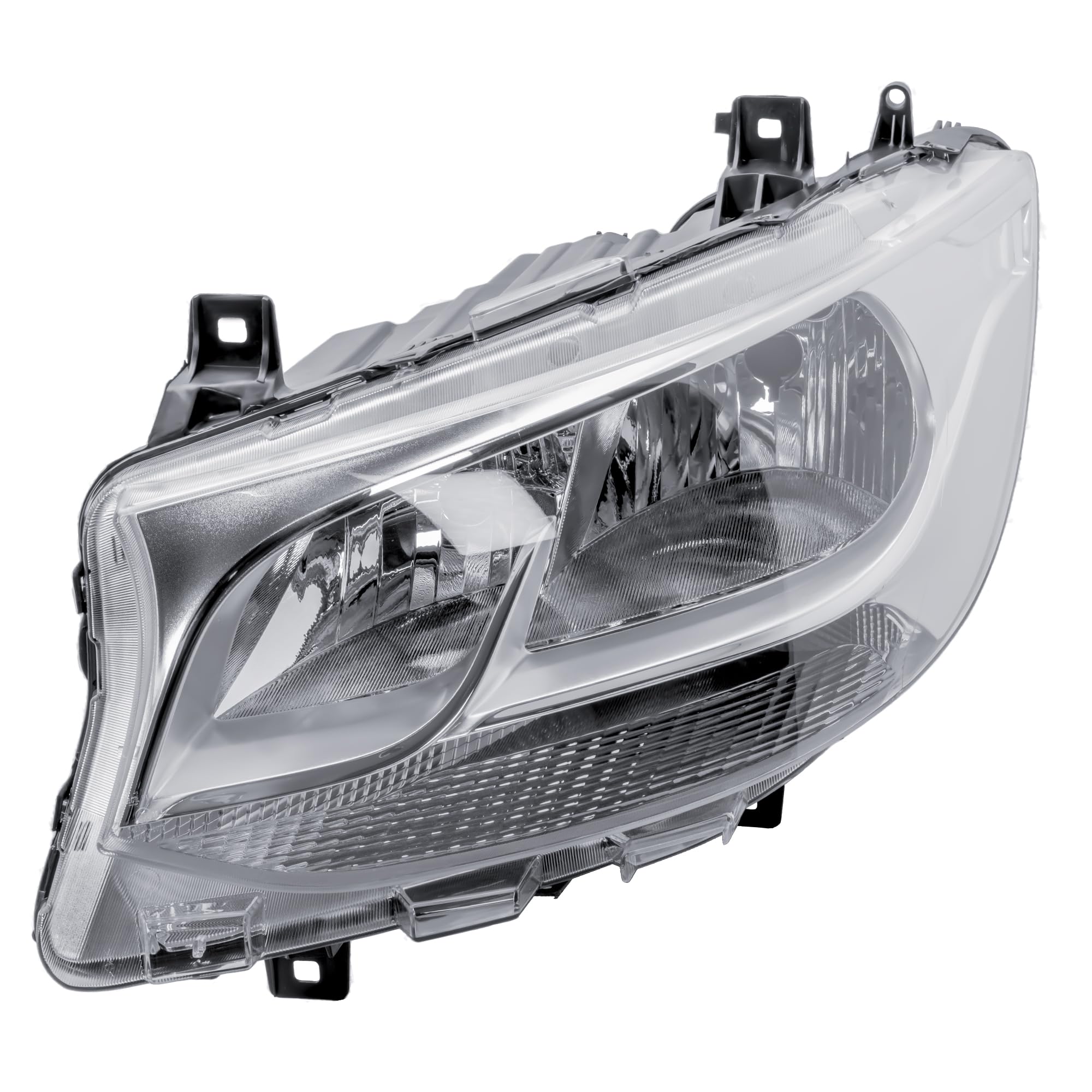 LONGLING Faros delanteros izquierdos con motor para Mercedes Sprinter W907/910 2019-2025