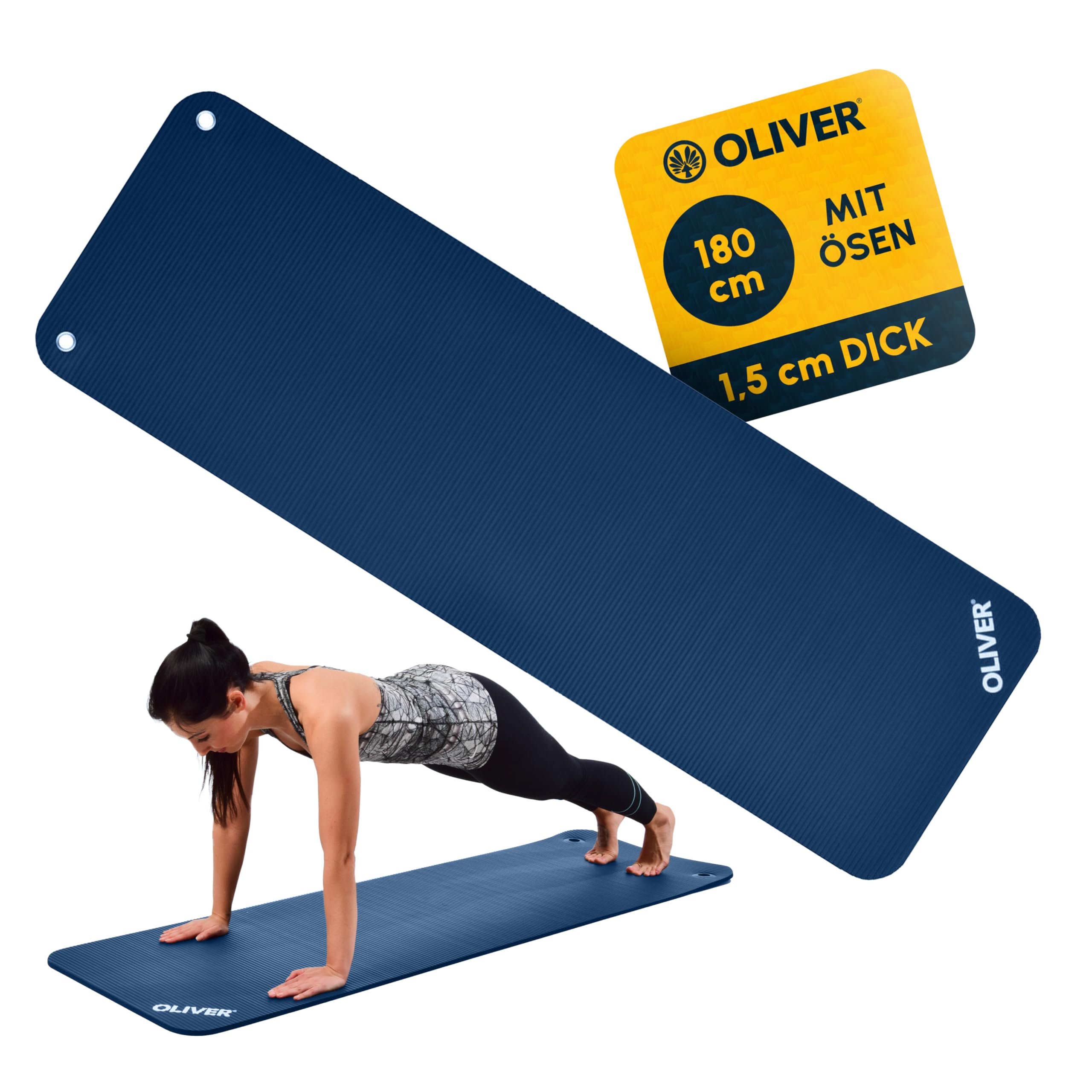 OLIVER Gymnastikmatte 180 cm