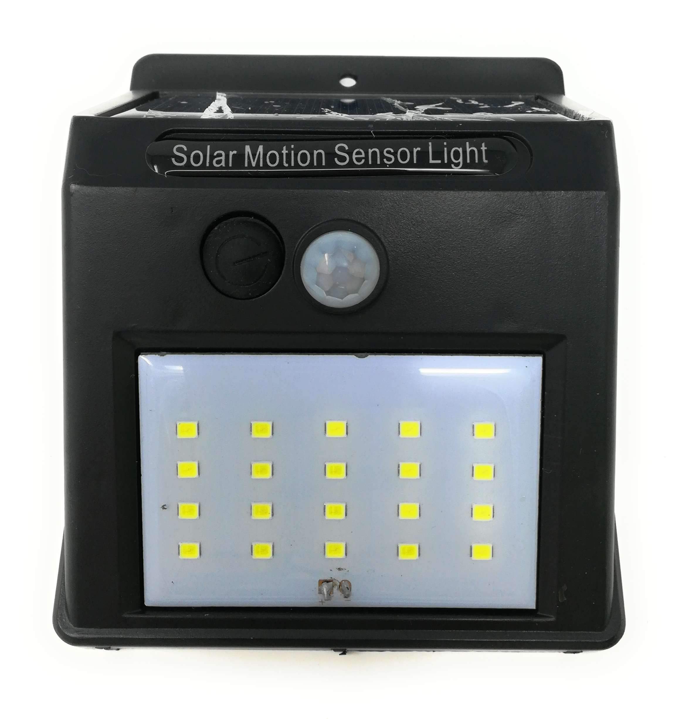 Faro Da 20 Led Pannello Solare E Sensore Di Movimento Faretto - Foto 6