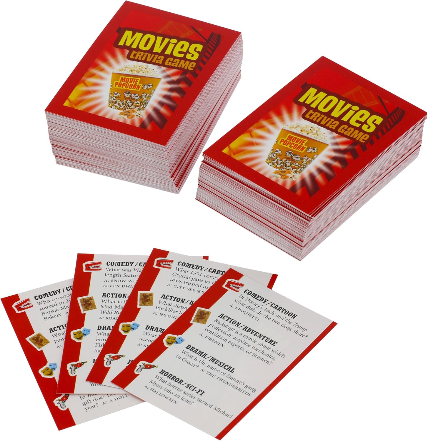 Outset Media Movies Trivia Game - Fun Cinema Question Based Game Featuring 1200 Trivia Questions - Ages 12+