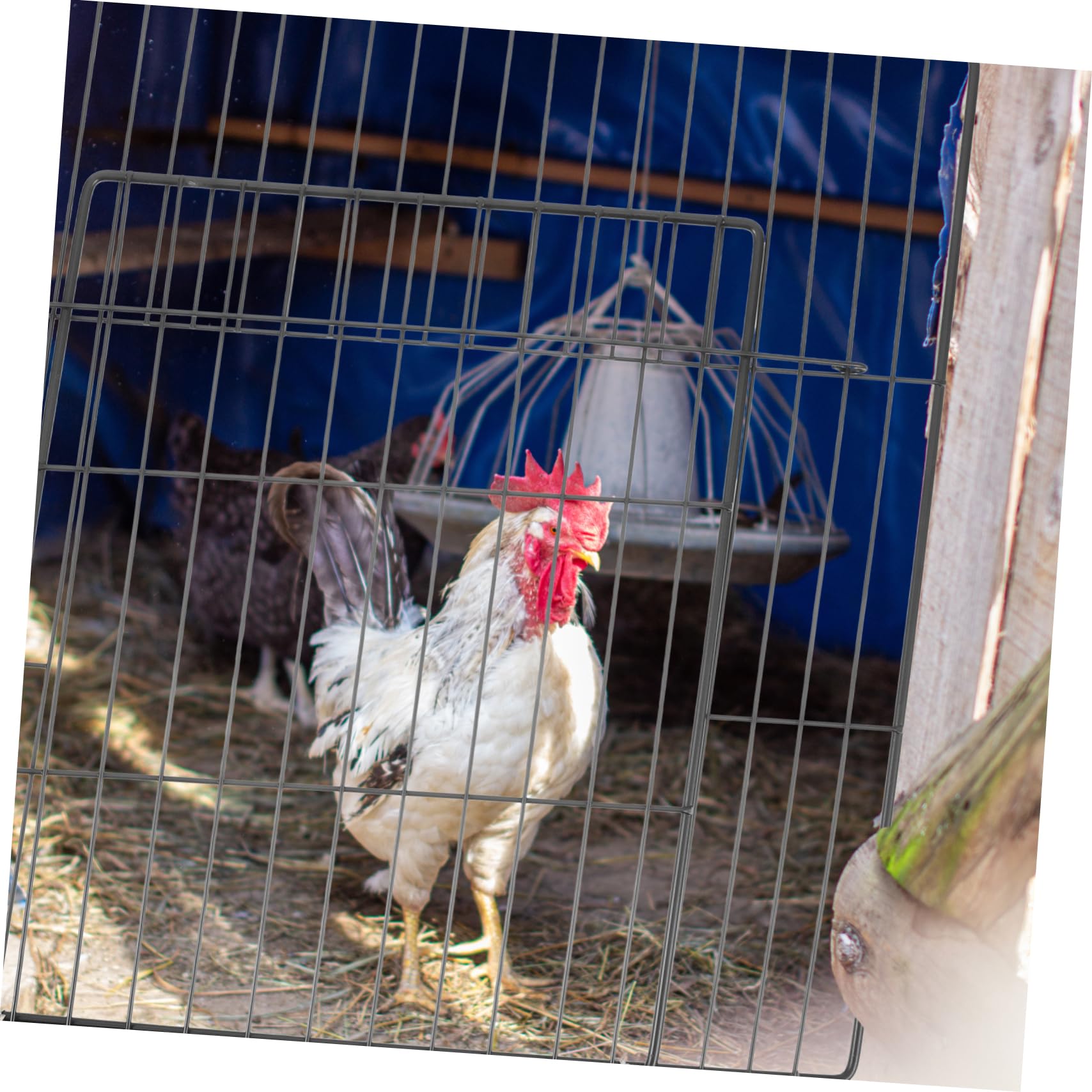 COLLBATH Cat Villa Entrance and Exit Mesh Door Pet Crate Panel Easy to Use and Install for Dogs