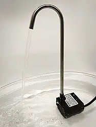 Kit Bebedouro Gato Pet Fonte Bivolt C/Torneira Bica Inox