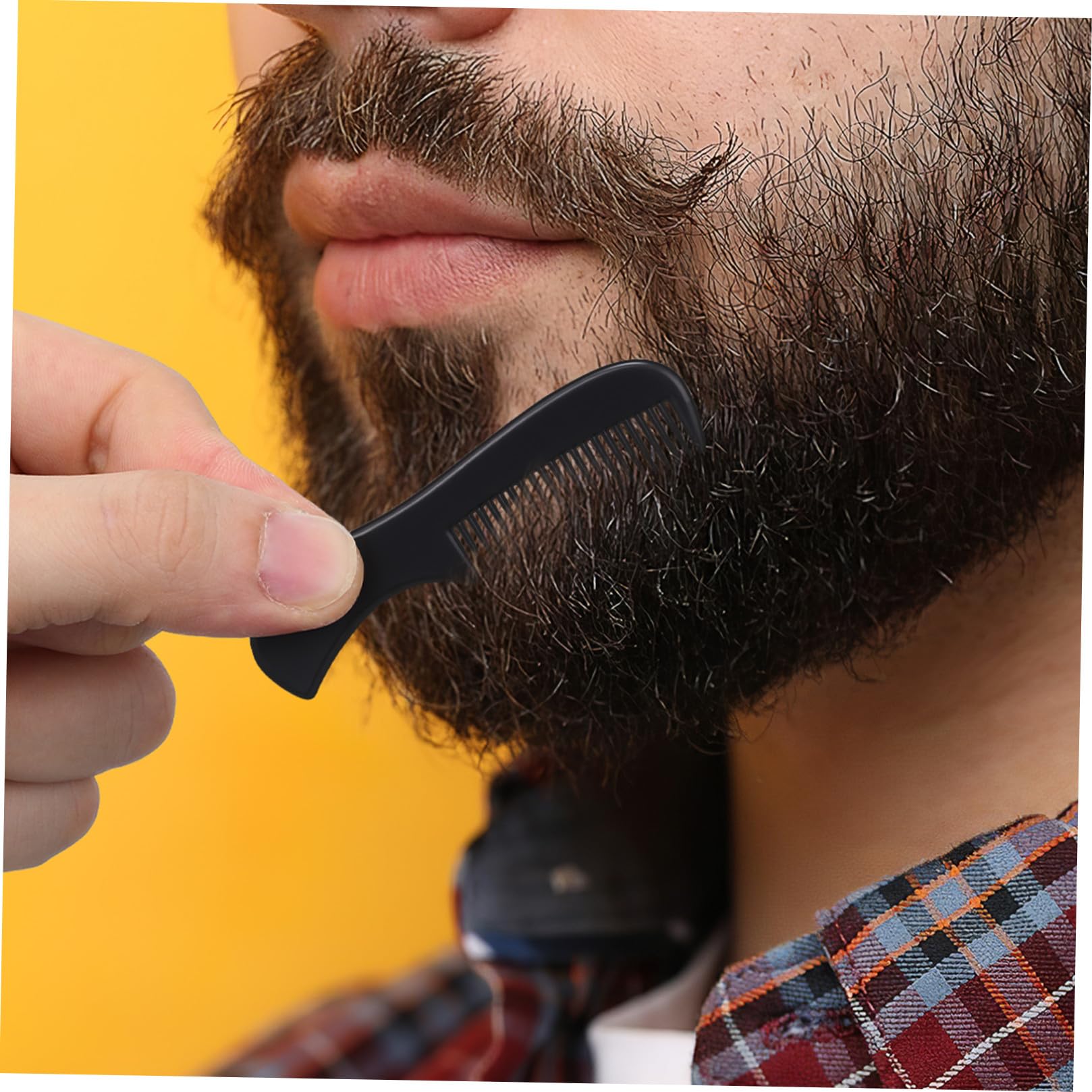 FRCOLOR 5 Juegos De Peines Para Barba Para Hombre Peine Para El Cuidado De La Barba Accesorio De Viaje 10 Unidades X 5