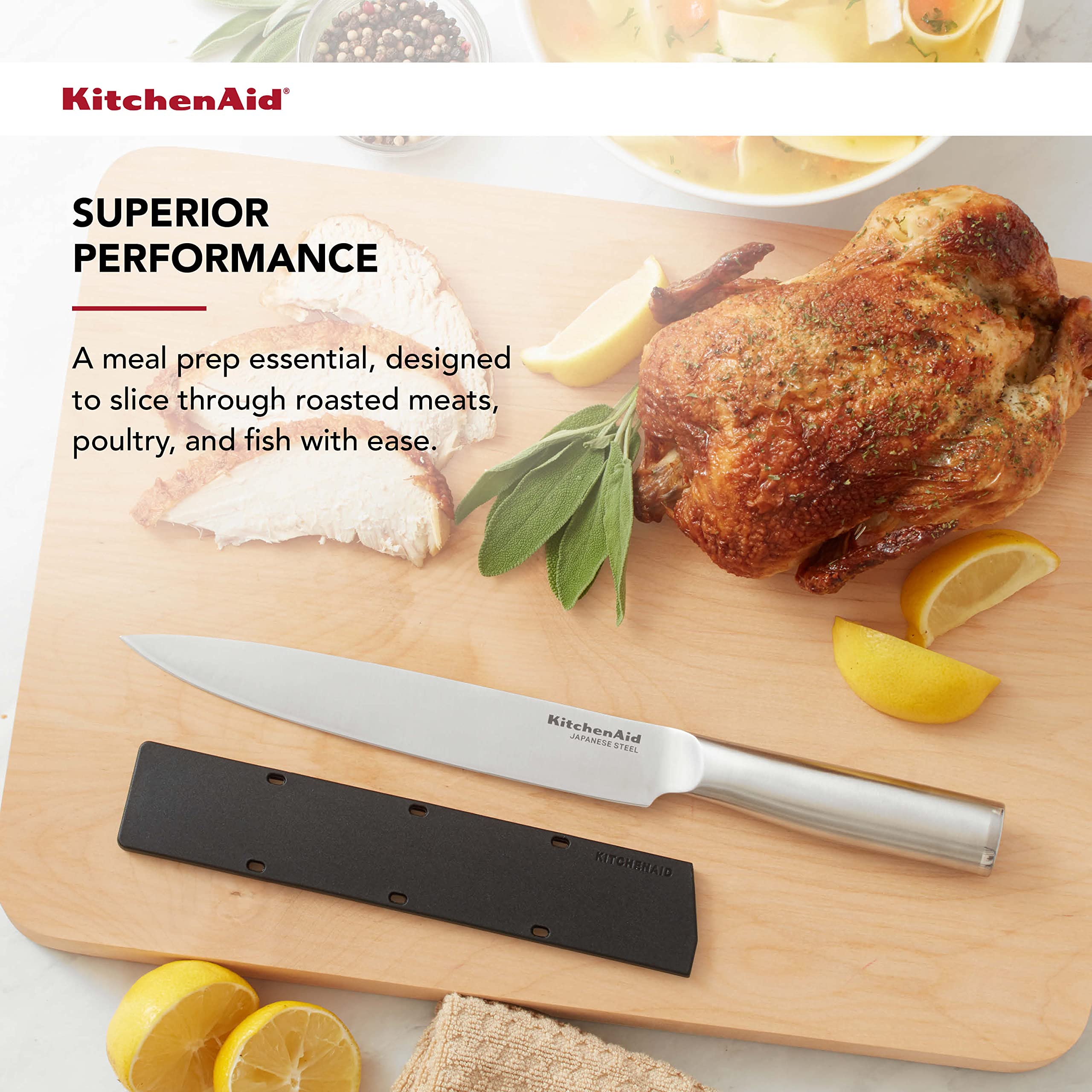 KitchenAid Couteau De Chef Gourmet En Acier Inoxydable Forgé