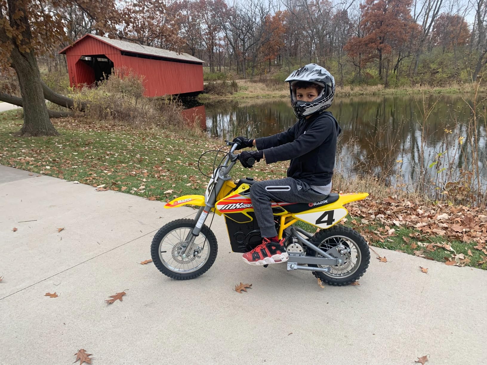 Razor MX650 Dirt Rocket Electric Motocross Off-road Bike - Yellow photo review