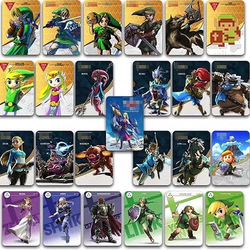 Miniatura 2 de 26 mini tarjetas de enlace BOTW compatibles con Legend of Zeld Breath of The Wild y Tears of The Kingdom