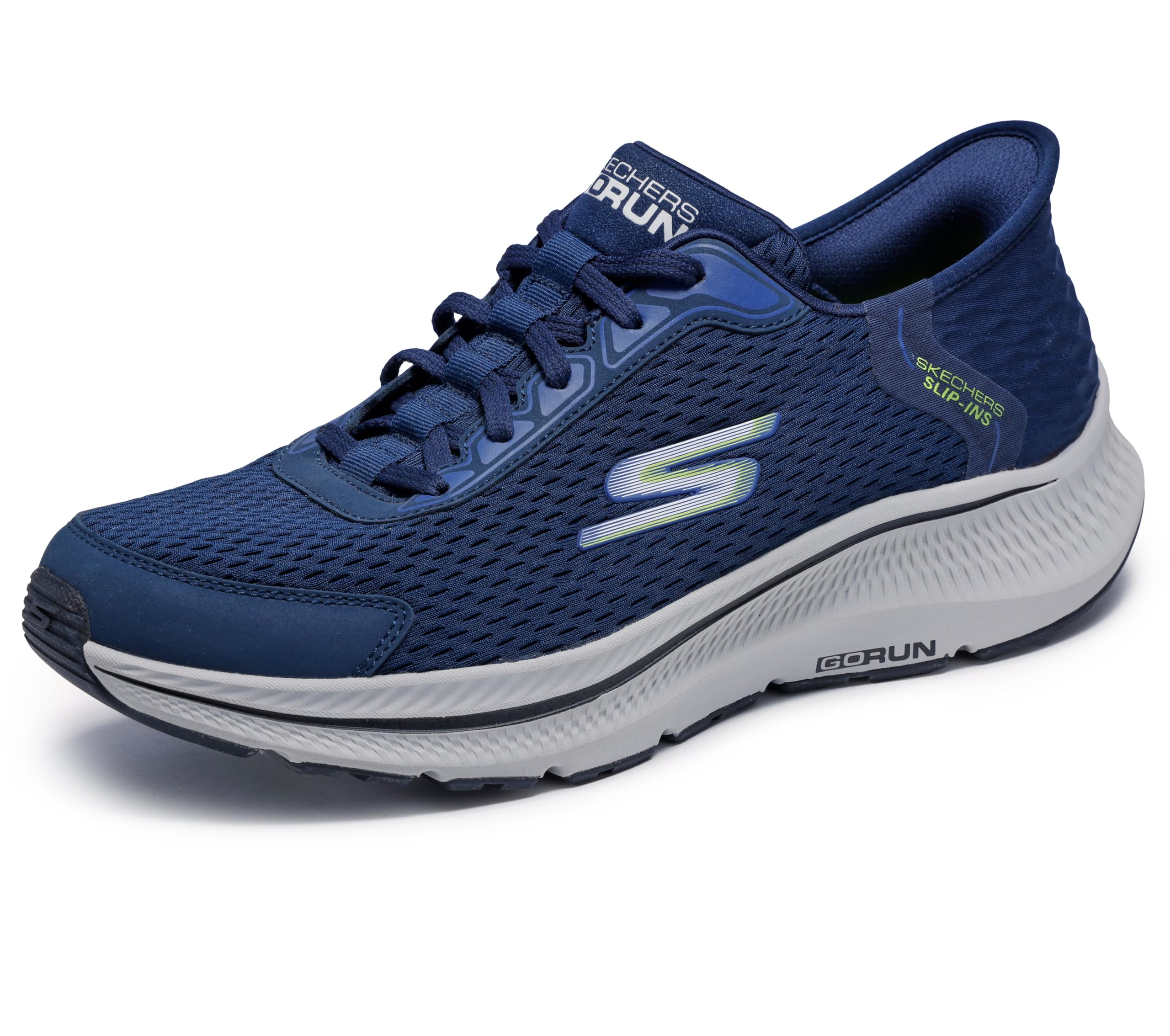 Skechers Men's Go Run Consistent 2.0-Empower Sneaker, Navy, 10.5
