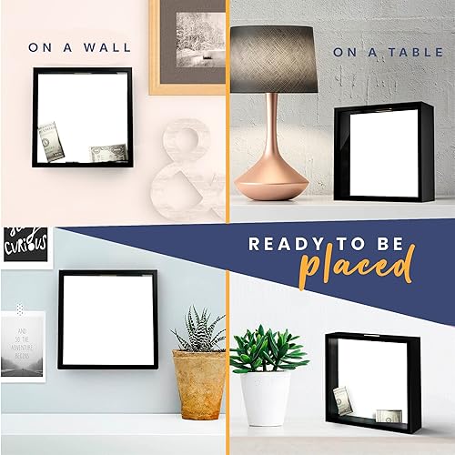 Miniatura 5 de Marco de caja de sombras, alcancía para adultos