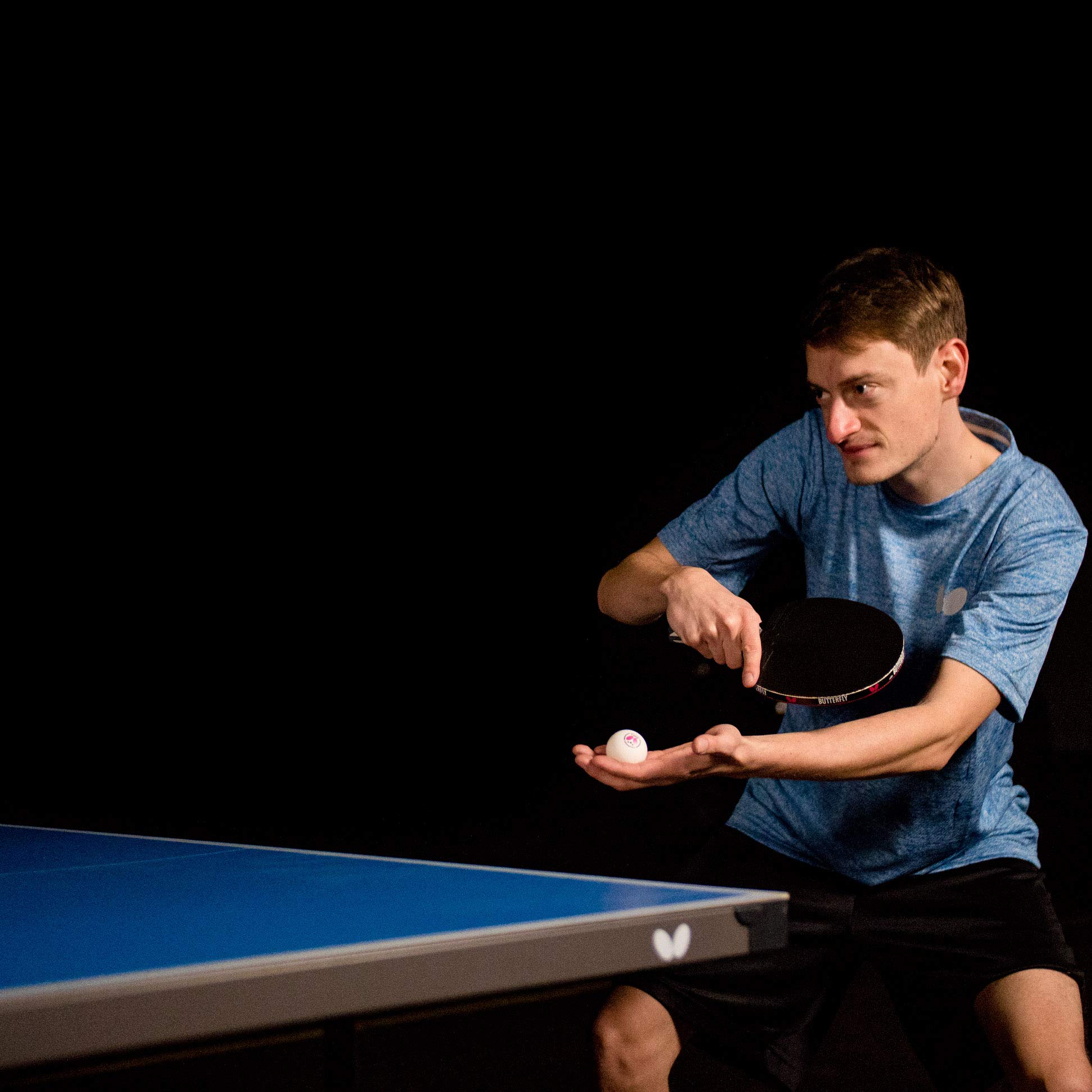 Butterfly® Timo Boll SG99 rakieta do tenisa stołowego, profesjonalna rakieta do tenisa stołowego i zawodów, taktycznie rutynowani gracze, wykładzina Wakaba z certyfikatem ITTF, anatomiczny kształt