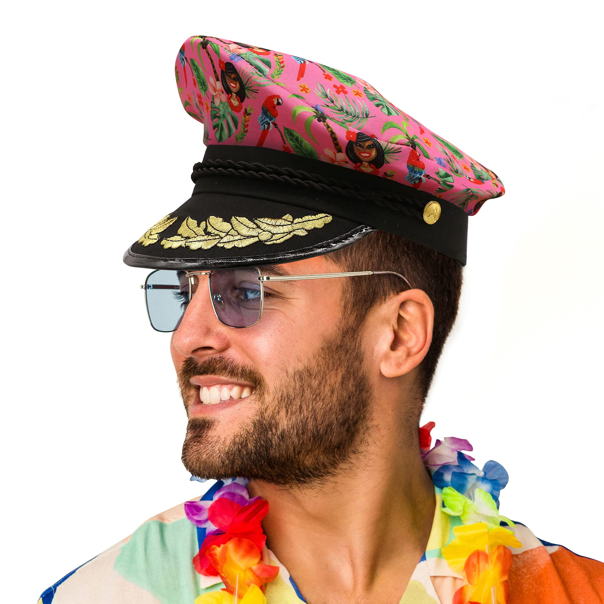 Buy Hawaiian Sailor Hat Pink x1 