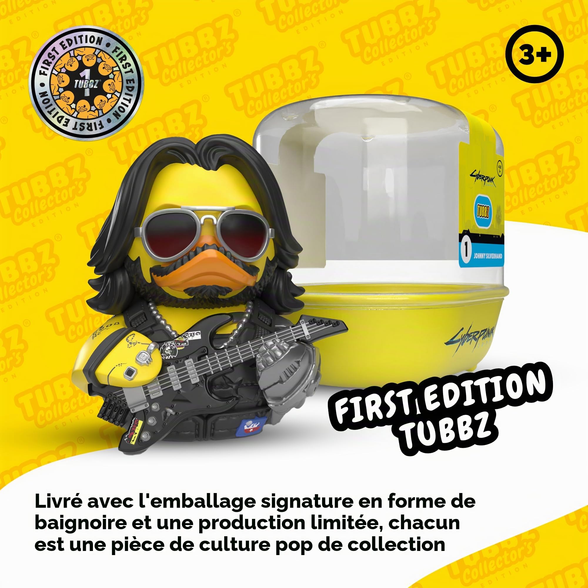 TUBBZ Première Édition: Hazbin Hotel – Angel Dust Figurine Canard Cosplay en Vinyle – Produit Officiel de Collection pour Les Fans de Hazbin Hotel