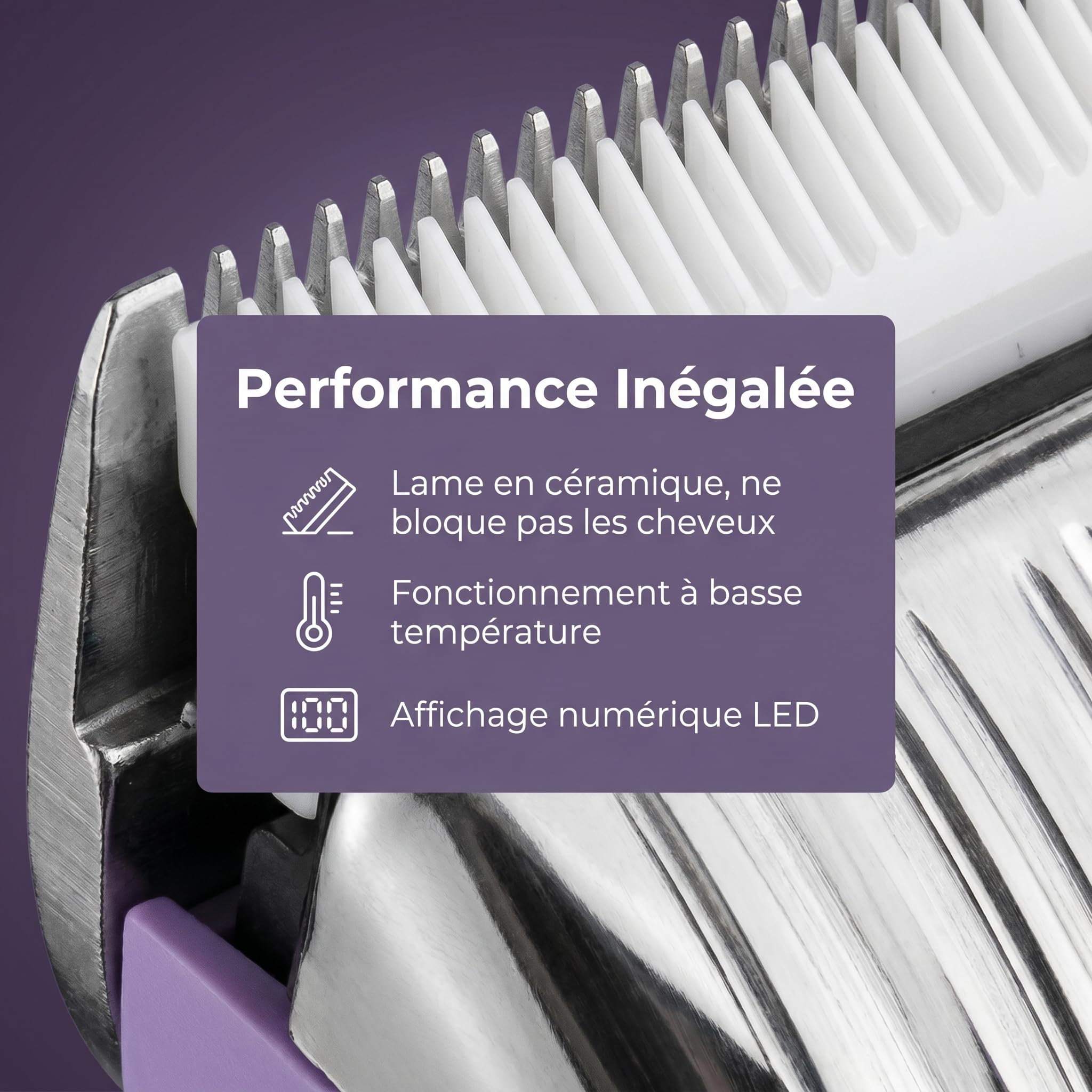 Tondeuse Électrique Femme, 4-en-1 Épilateur et Tondeuse Corps – Rasoir Rechargeable sans Fil, Utilisation Sèche et Humide, Épilation Douce pour Maillot, Aisselles, Jambes, Bras