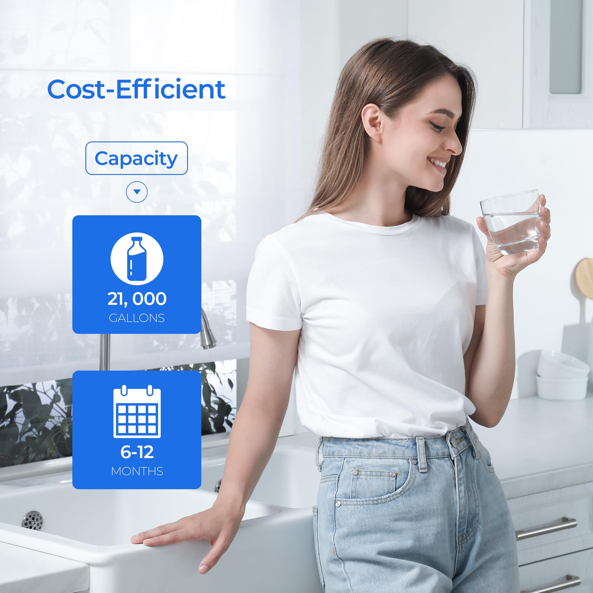 4HC-H Water Filter Replacement Compatible with Hoshizaki H9655-11 Filtration System H9320-51 H9320-52 and H9320-53 3 Pack — view 6