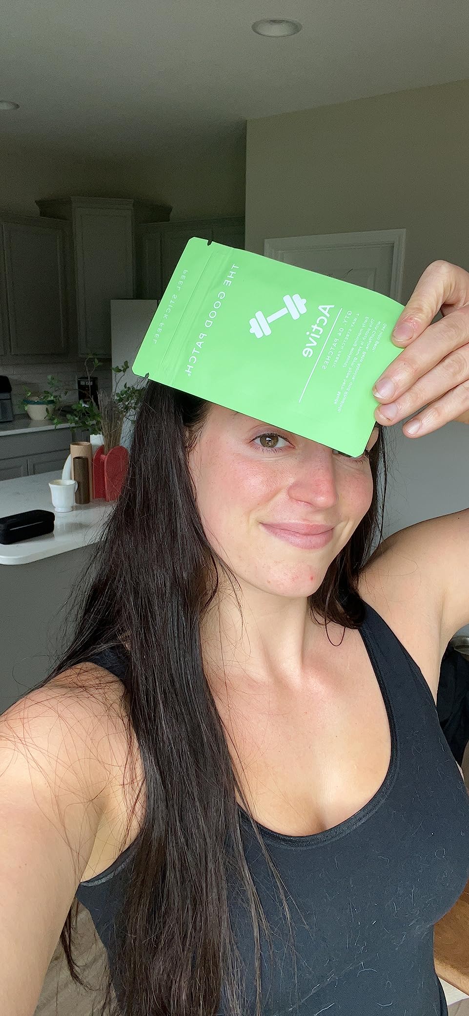 The Good Patch Active Patch, Energy Support, Natural Patch with Caffeine, Beta Alanine, Rhodiola, Plant Powered Wearable Wellness, Sustained Release (8 Total Patches)