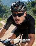 Lunettes de soleil polarisées KALIYADI pour hommes, lunettes de soleil sportives avec protection UV400 pour la course, la pêche, le golf