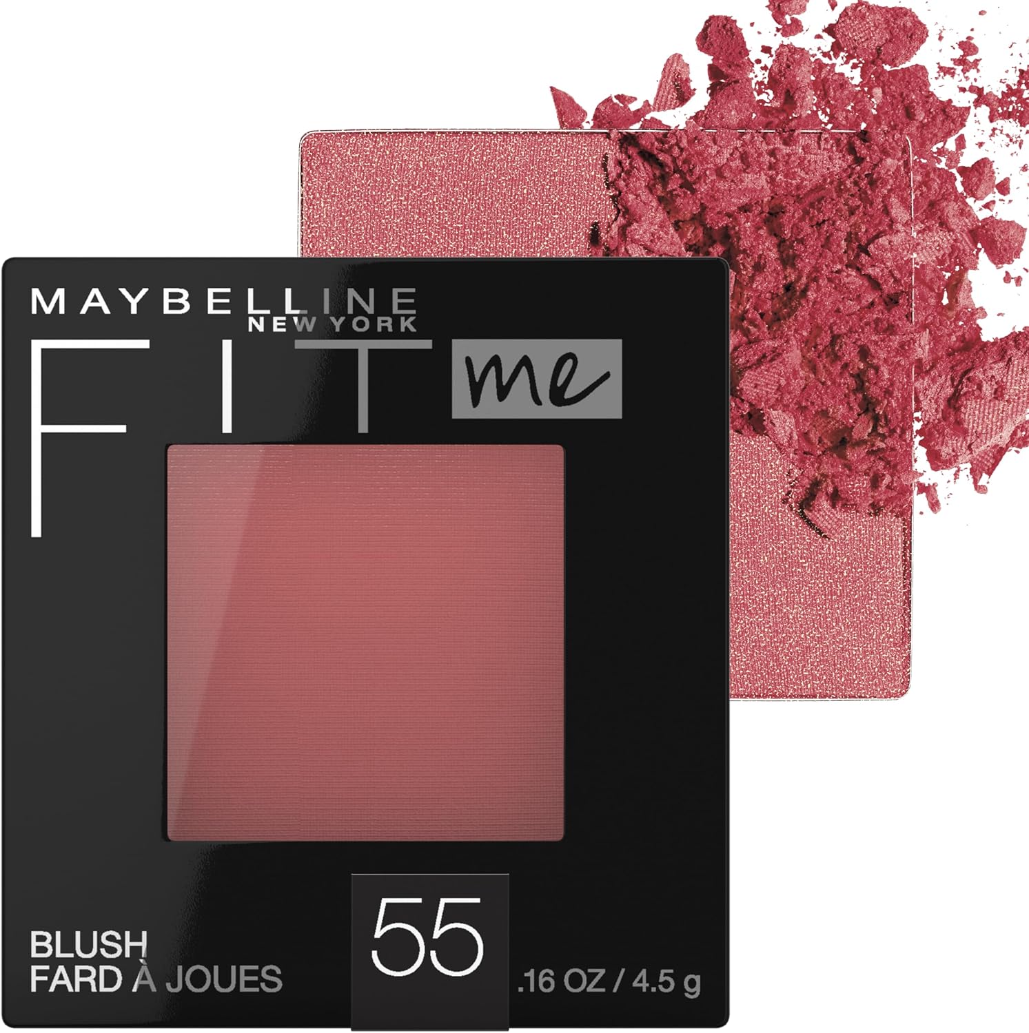 Maybelline New York Fit Me Blush, Berry, 0.16 Oz