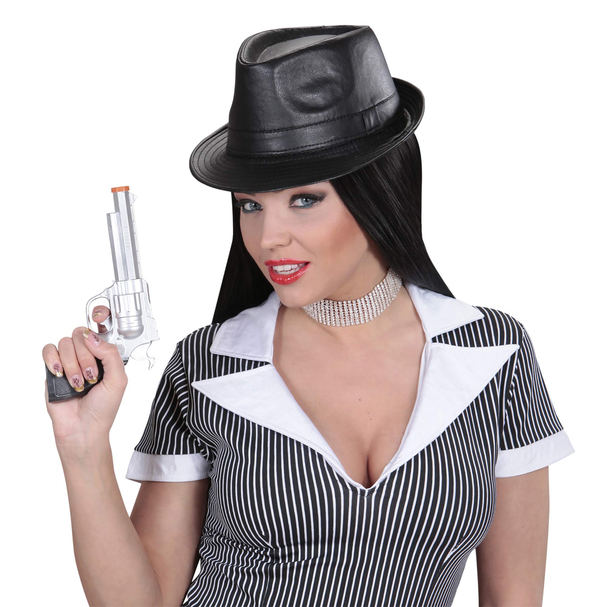 Widmann FEDORA NERO SIMILPELLE - MOVIE, Multi-coloured - Image 4