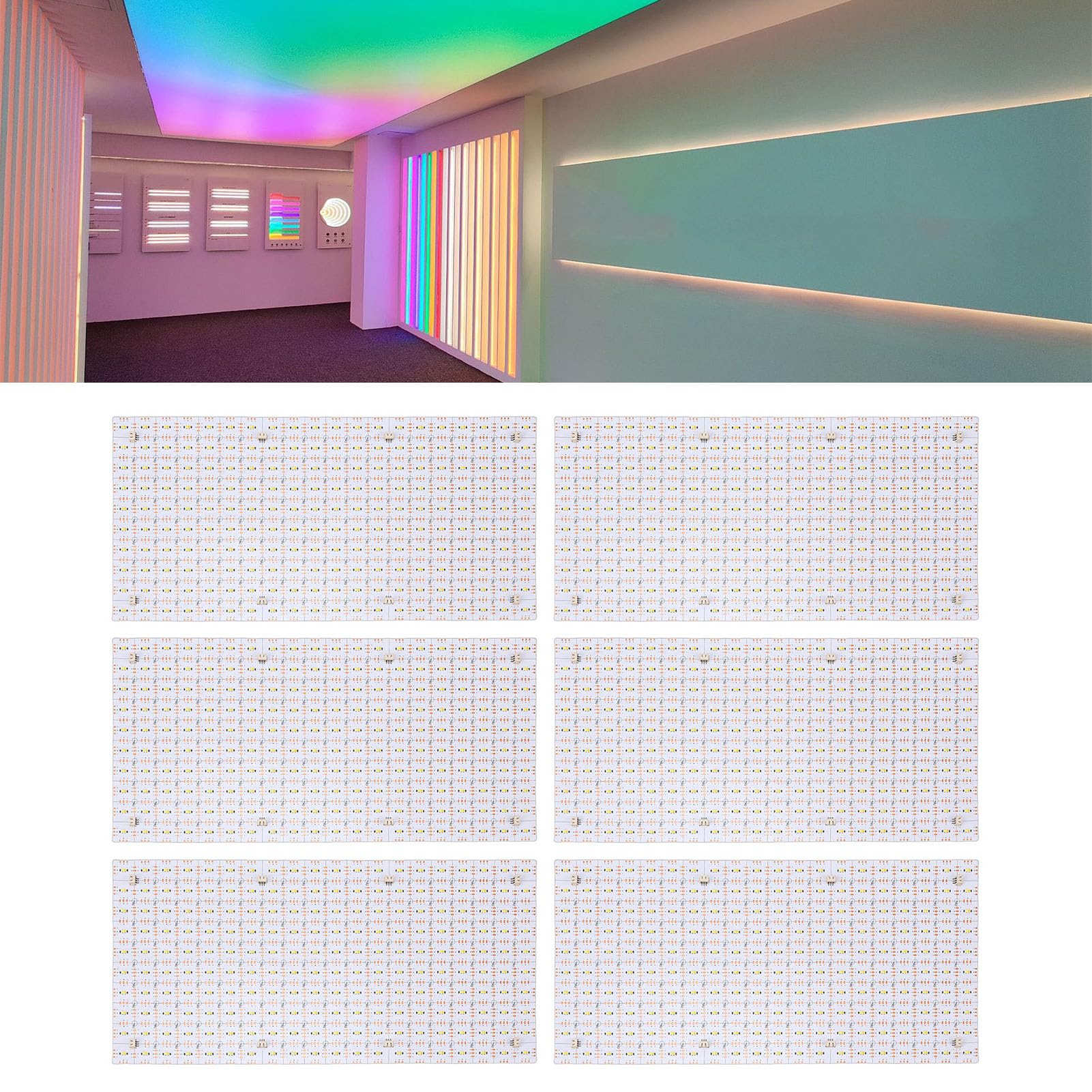 Pannello Retroilluminato a LED 20 Pezzi Pannelli Sottili Tagliabili