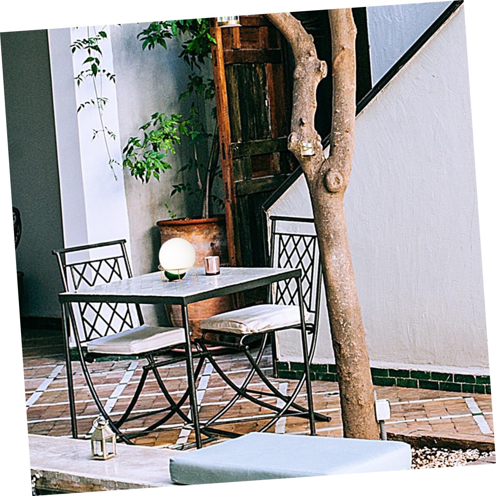 BESPORTBLE Gazing Ball Holder Crystal Sphere Stand Garden Metal Gazing Ball Stand Garden Ball Display Stand (black) Crystal Shelf Bowl Display Stand Crystal Sphere Holder