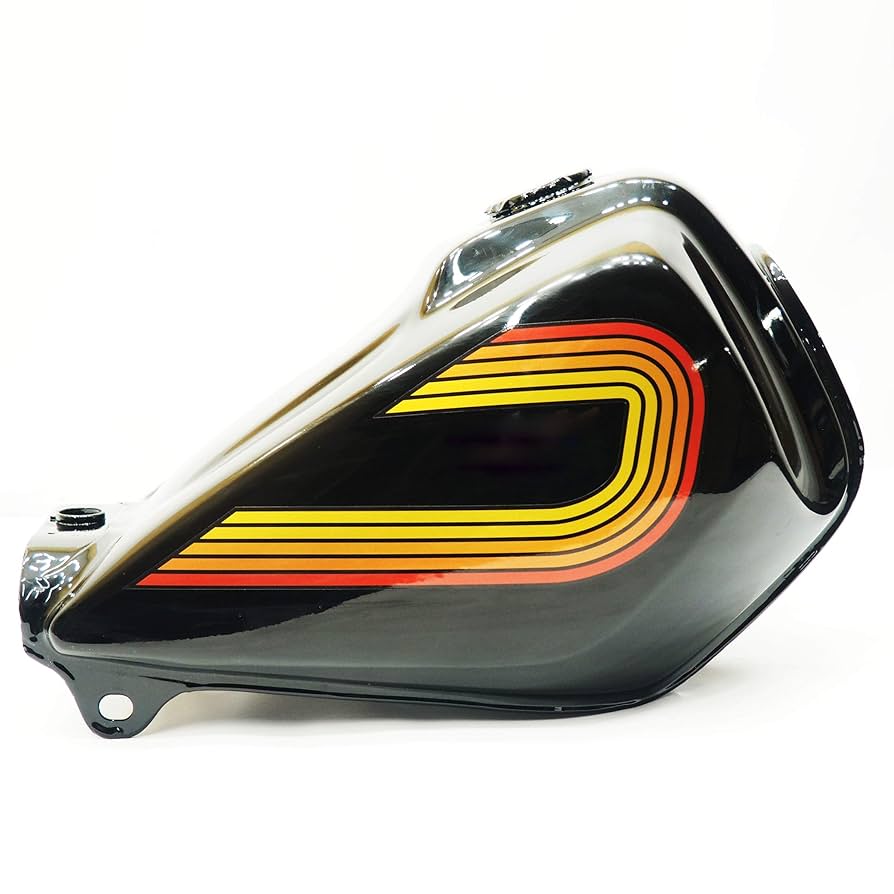 TW200 タンク　ゴールド　凹みなし！美品！タンク内写真追加 TW200 タンク ゴールド 凹みなし！美品！タンク内写真追加