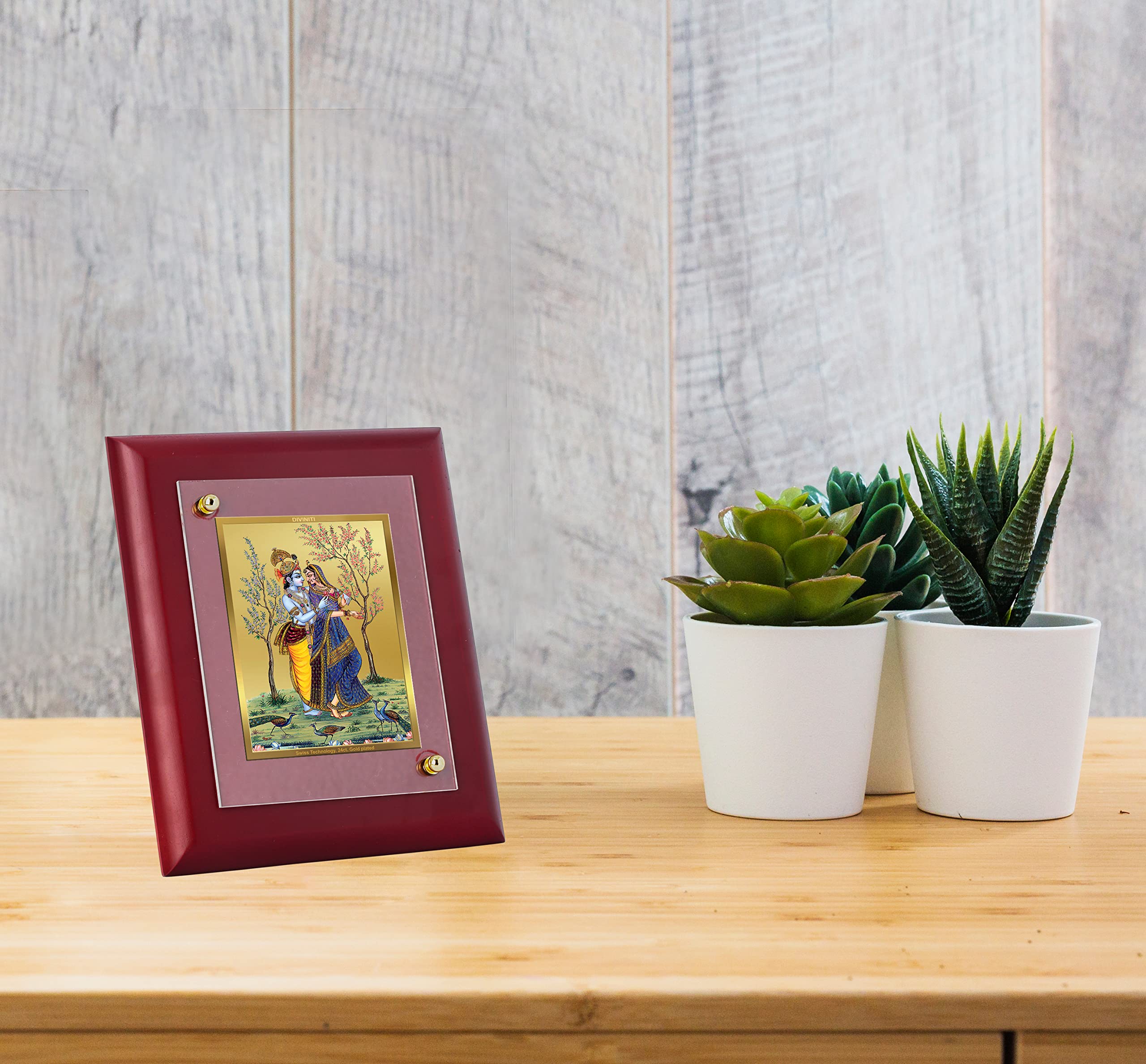 Khatu Shyam Gold Photo Frame - 24K Luxury -24