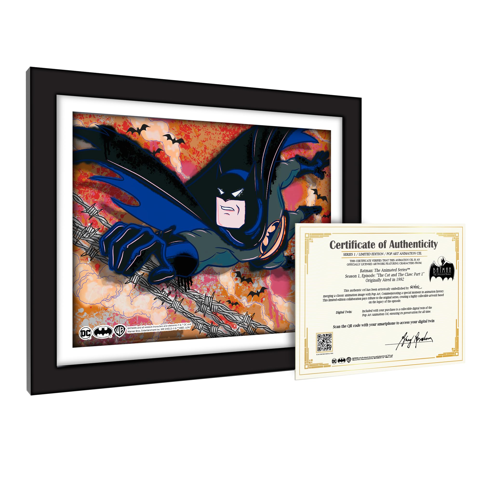 (BATMAN The Animated Series Ver.) 1000％ Be@rbrick Batman Animated 1000% Figure | Sideshow Collectibles