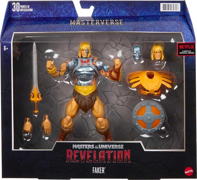 Foto 2 de 6 de Masters of the Universe: Revelation - Figura de 18 cm Exclusive: Faker