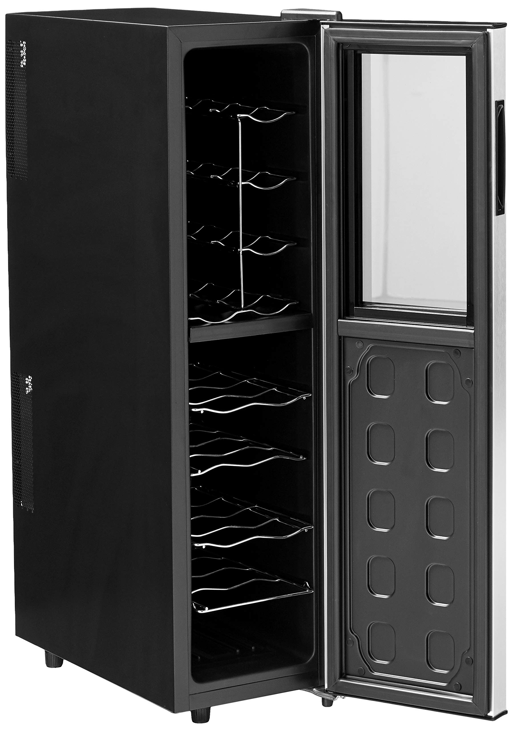 Wine Enthusiast Silent 18 Bottle Wine Refrigerator Freestanding