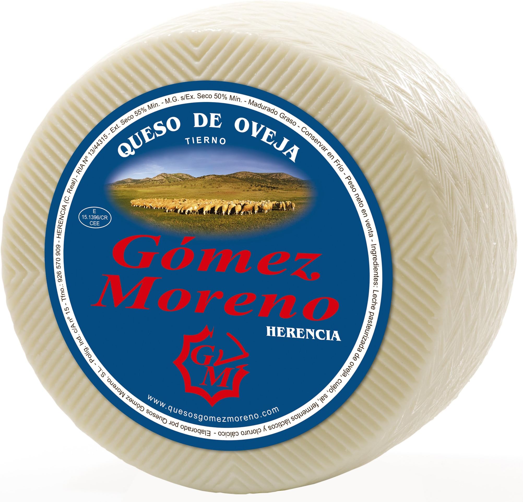 Quesos Gomez Moreno - Small Soft Cheese Gómez Moreno 1.2 Kg - Spanish Cheese