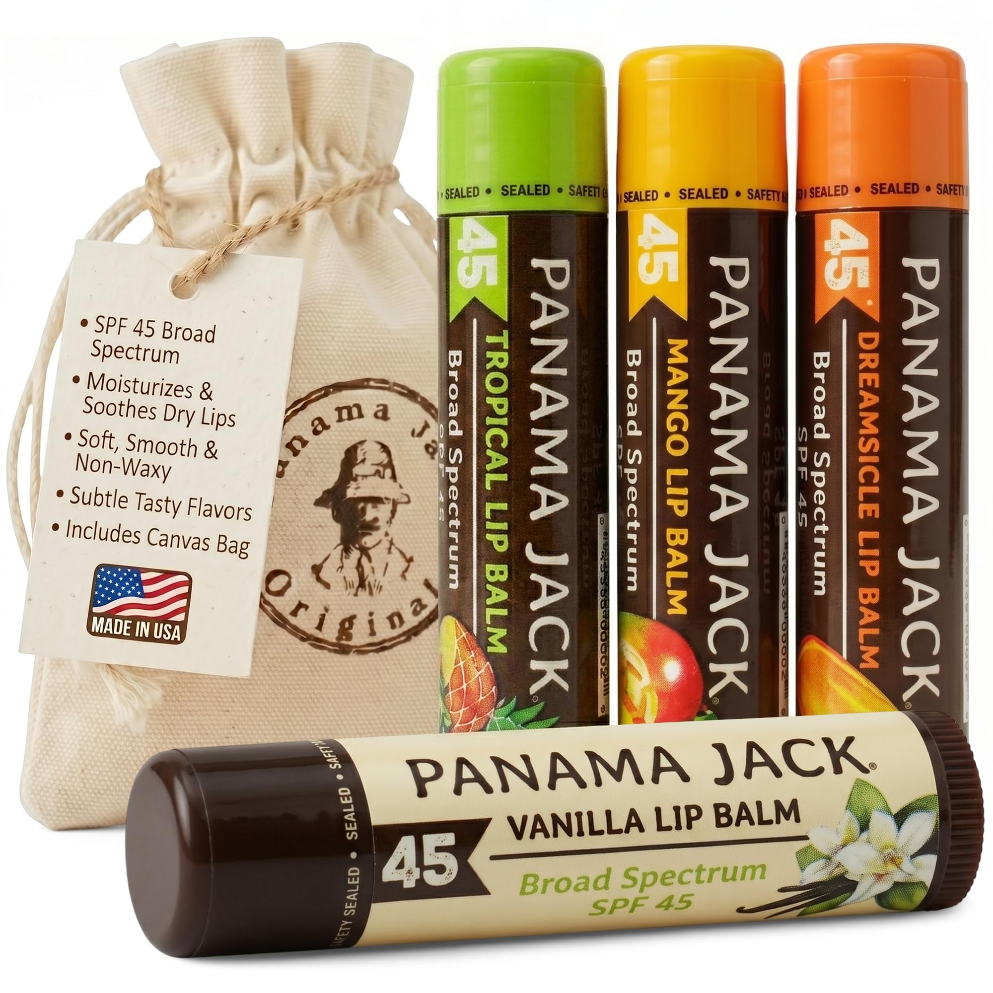 Panama Jack SPF 45 4pk
